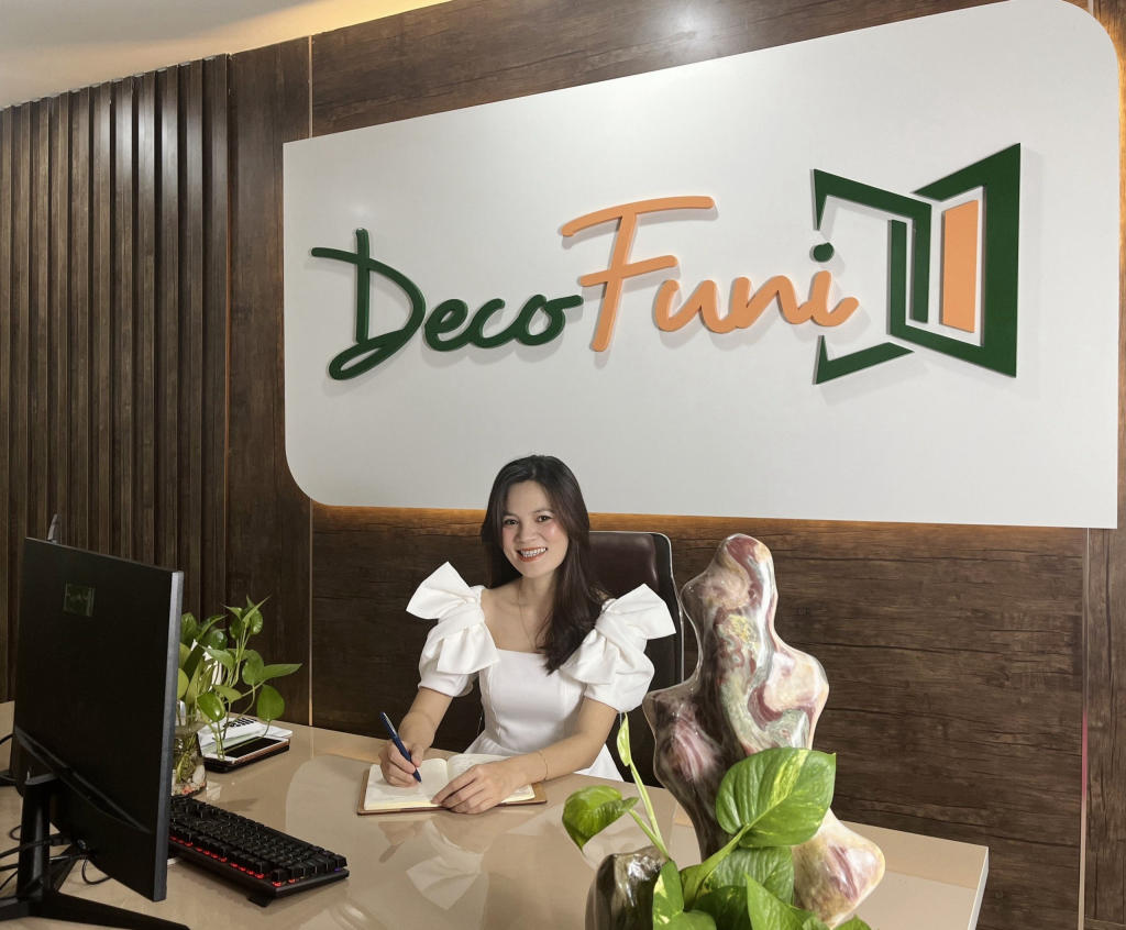 Giới thiệu CEO Trần Thị Mỹ Thoa đại diện công ty DecoFuni