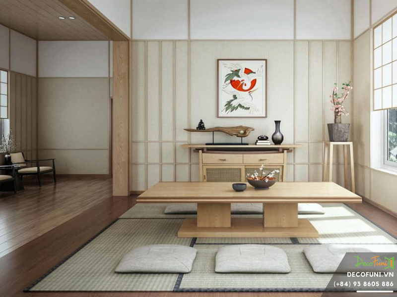 nội thất kiểu Nhật