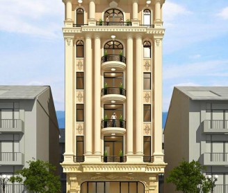 Tổng hợp mẫu thiết kế khách sạn 7 tầng kiến trúc ĐỘC ĐÁO